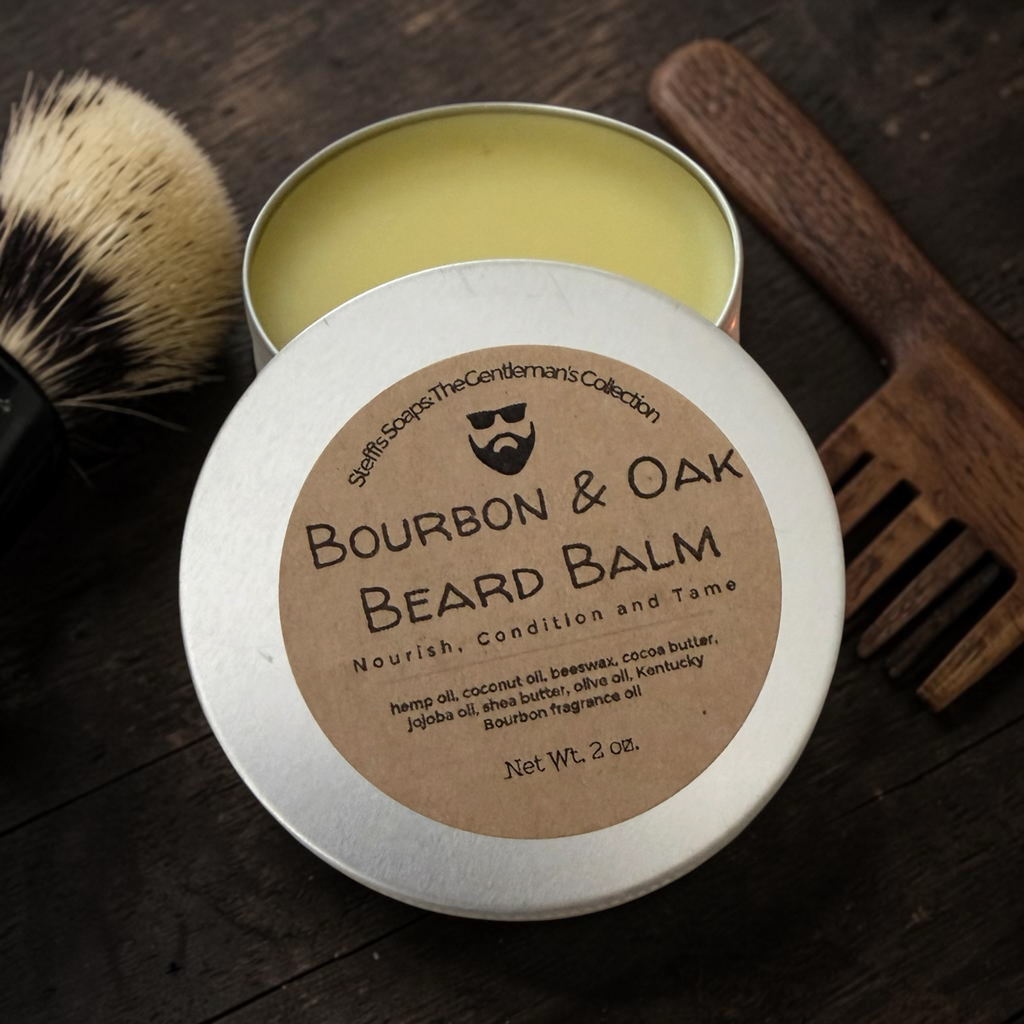 Bourbon & Oak Beard Balm