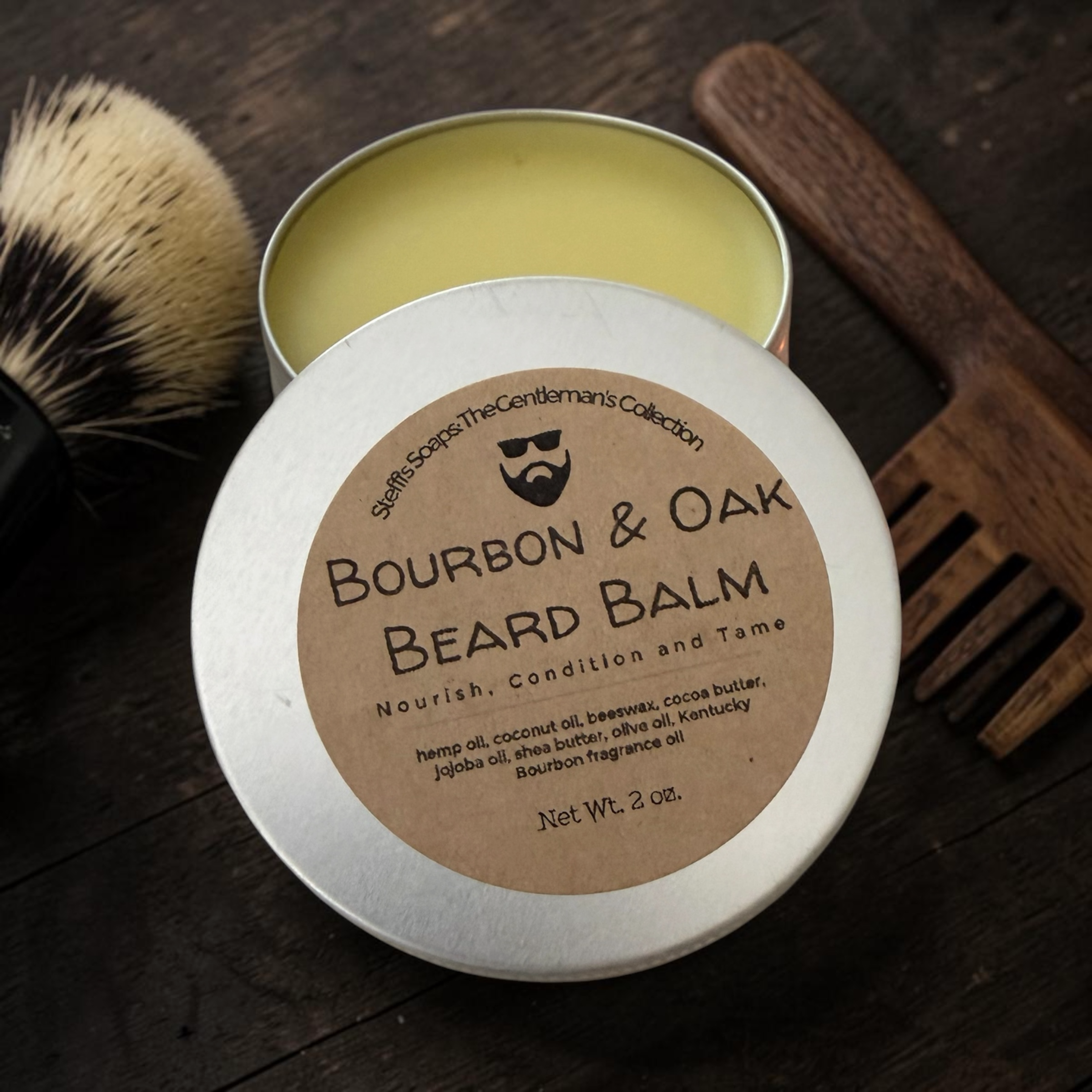Bourbon & Oak Beard Balm