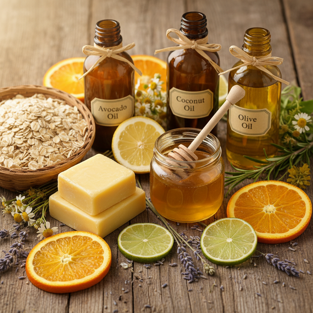 Natural Ingredients with Avocado Oil